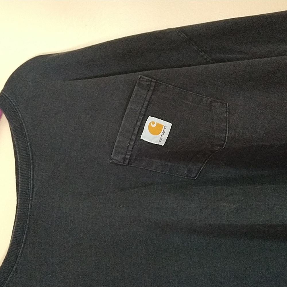 Carhartt long sleeve pocket tee men's 2xl - Picture 2 of 2